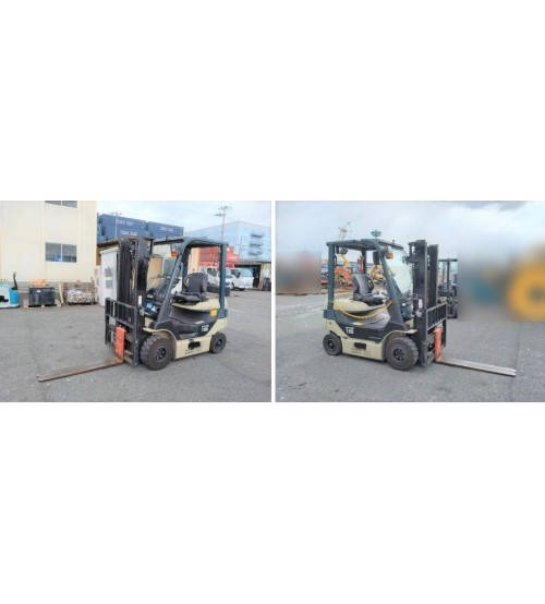 Xe nâng điện ngồi lái 1.8 tấn Toyota 8FB18 dịch giá, bình điện Hitachi VSDX485MH, sản xuất tại Nhật Bản 2018